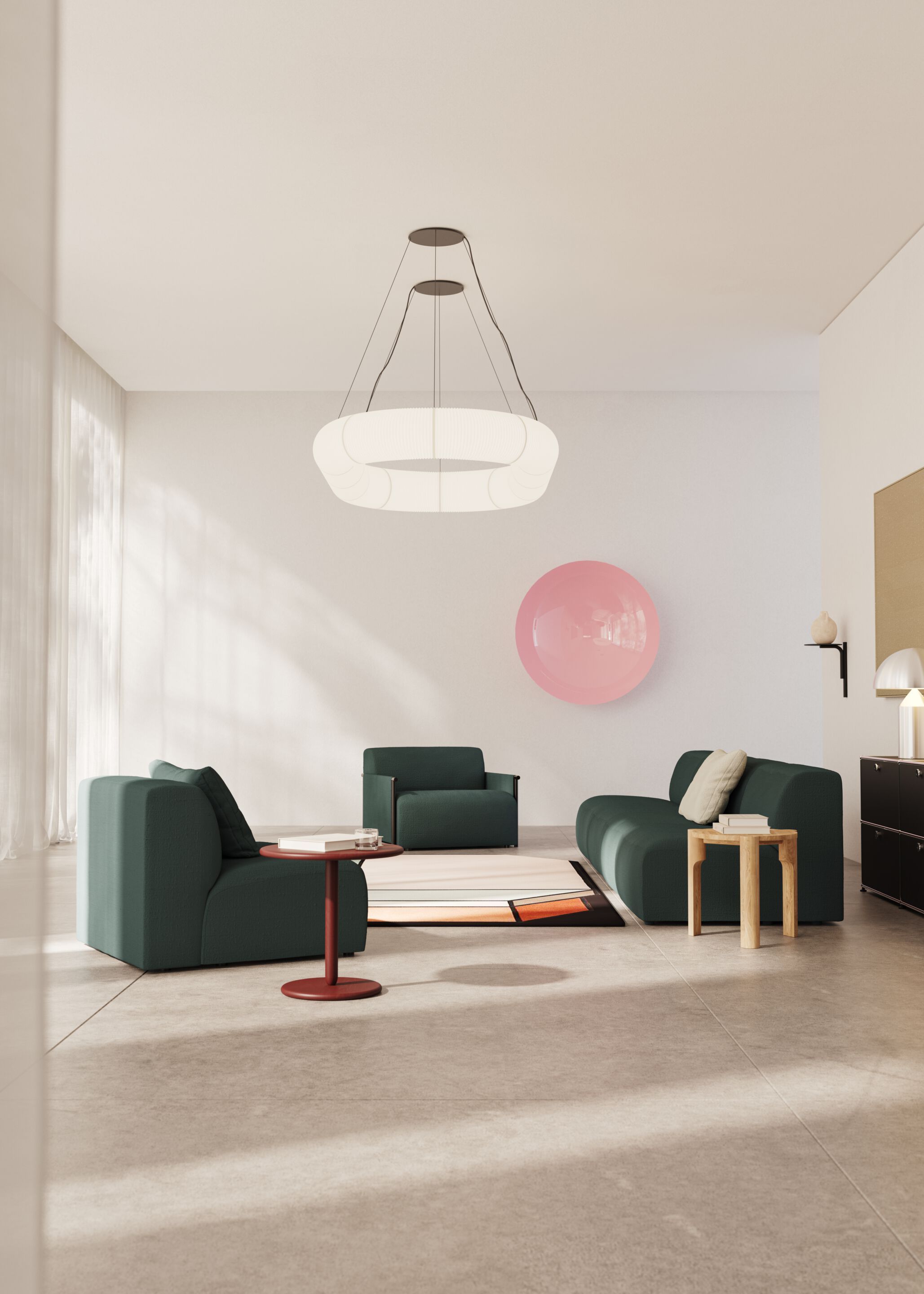 Тканевое кресло с подлокотниками Omelette Editions Savoye ARCH-00126752 - Вид №1