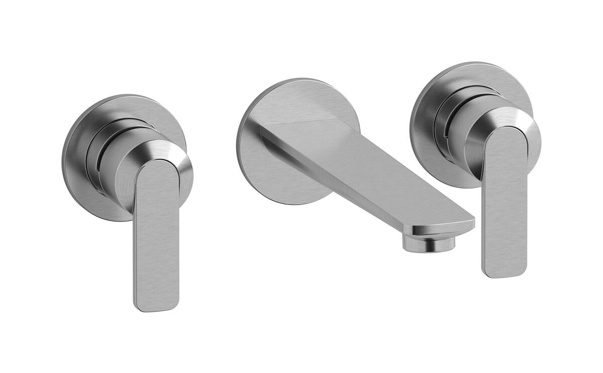 3 отверстия настенный смеситель для раковины с автоматическим сливом IB C-67 ARCH-00116195 - Вид №12