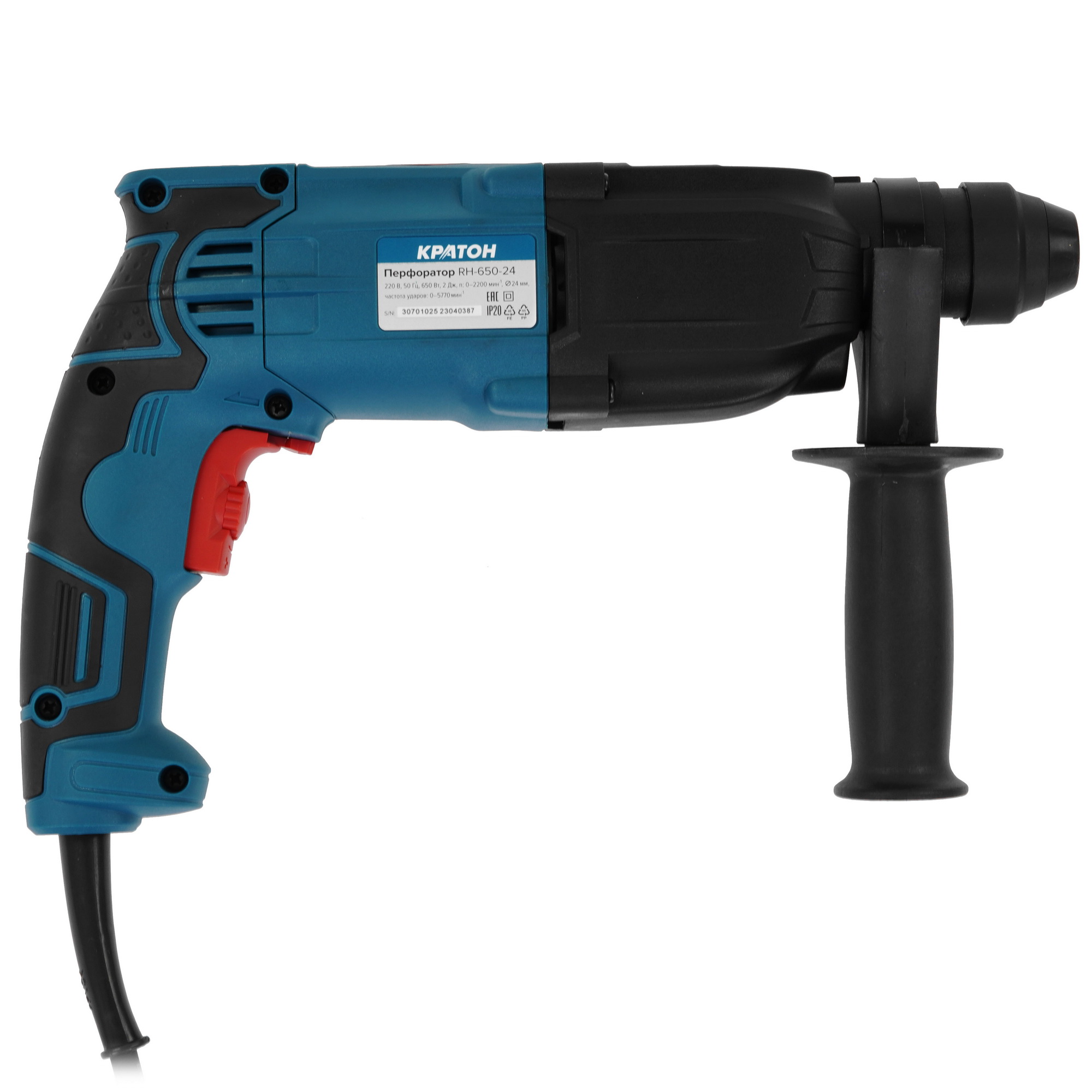 Перфоратор Кратон RH-650-24 9154052 STDN-0010047 - Вид №1