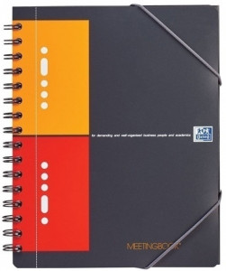 487233 Бизнес-тетрадь "International MeetingBook" A5, 80 листов в клетку Oxford