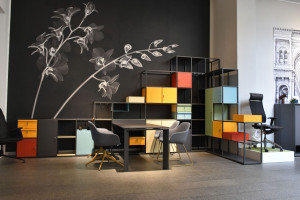 Модульная и секционная офисная мебель из металла