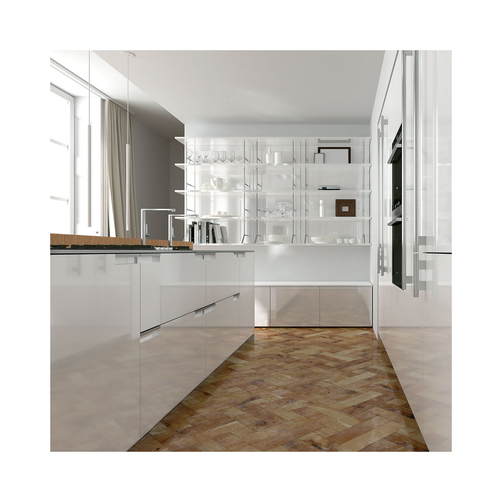 Композиция кухонной мебели / Noblesse Oblige Aster cucine sun-id-375137 - Вид №2