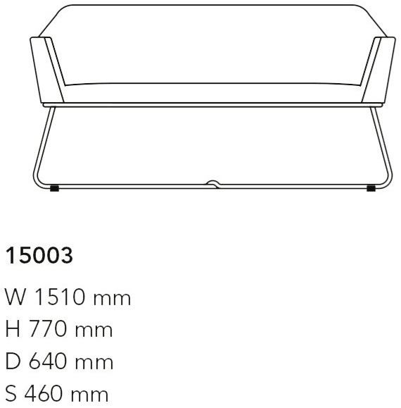 Mobboli 3-х местный диван из ткани Japan sun-id-1500176 - Вид №3