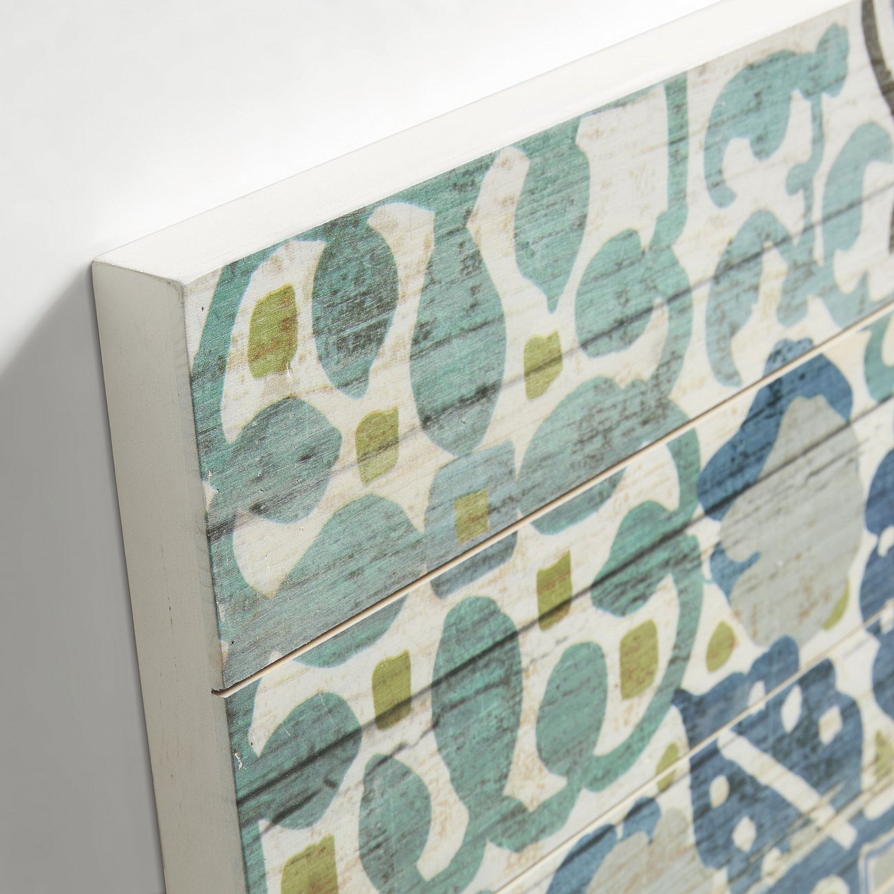 Картина на холсте 60х60 см Dou от La Forma LA FORMA  343006 Зеленый;синий;разноцветный  - Вид №1