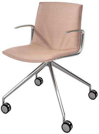 arper Кресло на эстакаде с подлокотниками на колесиках Catifa up sun-id-1485451 - Вид №4