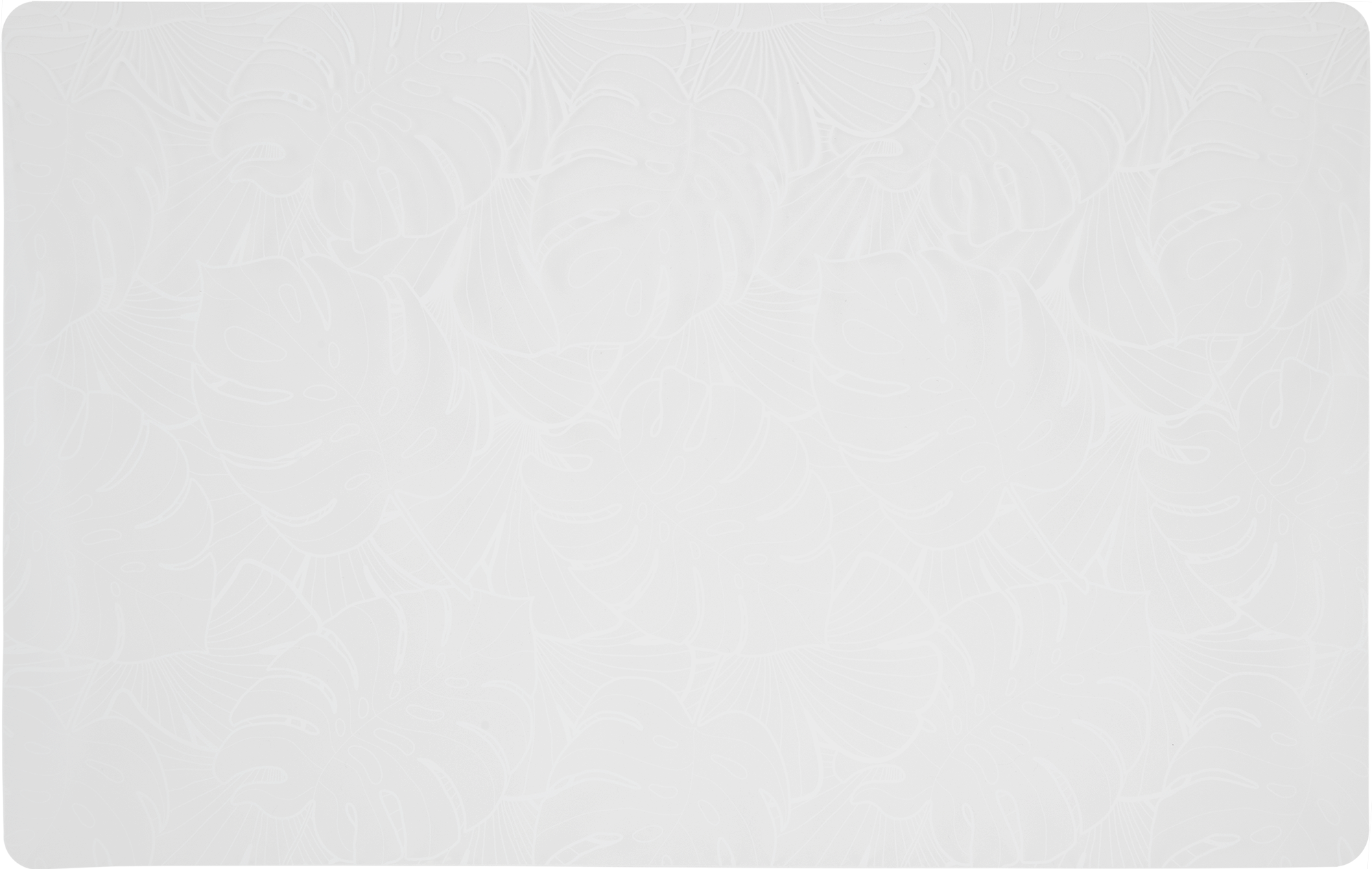 89188865 Салфетка сервировочная Бланка 26x41 см прямоугольная ПВХ цвет прозрачный STLM-0079599 Santreyd  - Вид №2