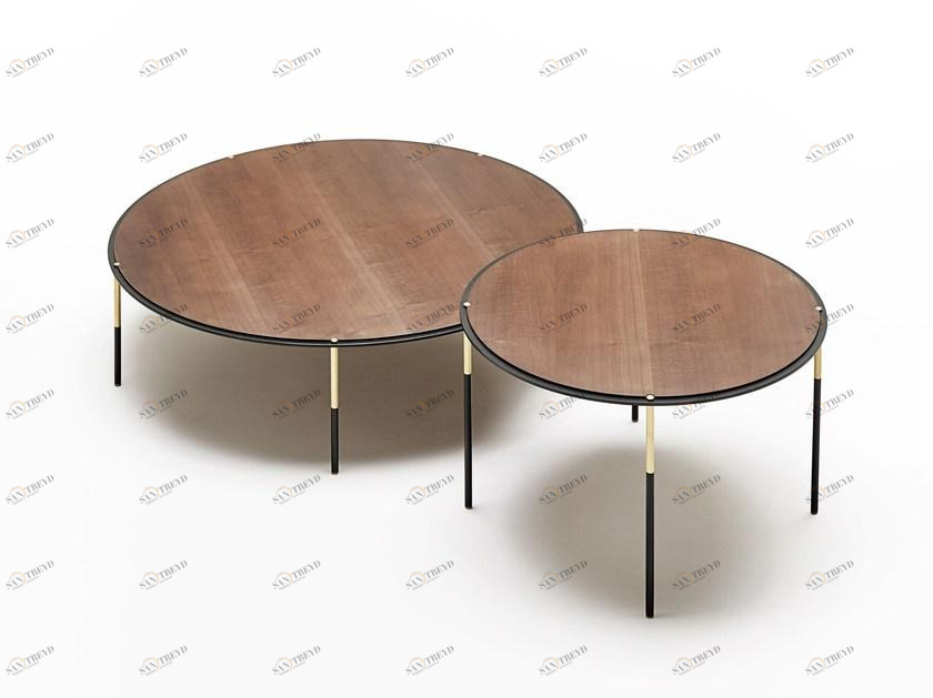 Living Divani Круглый журнальный столик из hpl Era sun-id-1351198