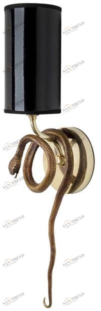 Il Bronzetto Бра из латуни с фиксированным кронштейном Eclectic Bes01