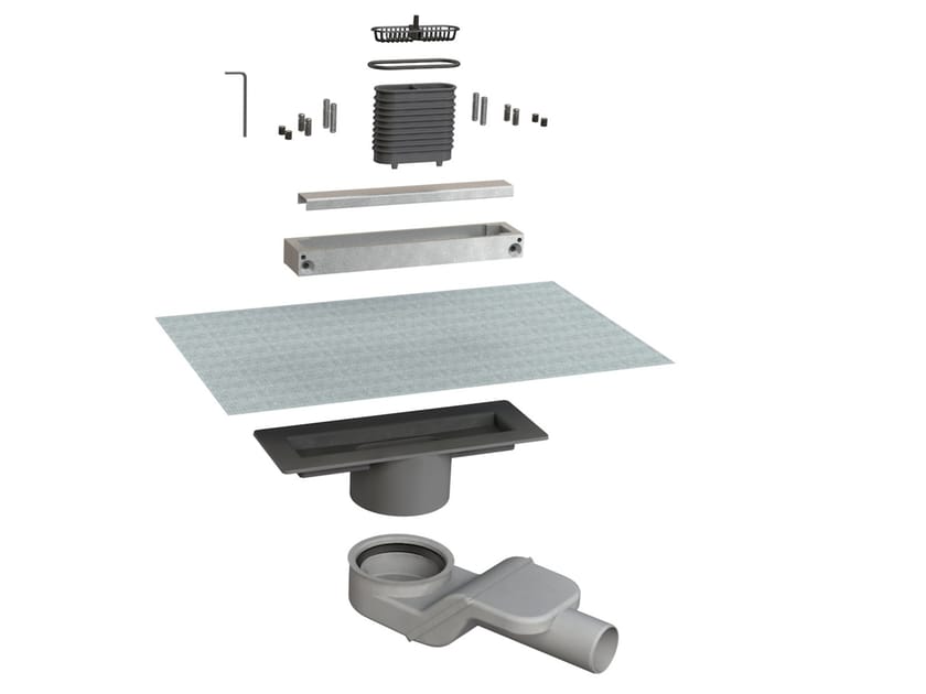 Слив для душа из нержавеющей стали Bonomini Canalissima ARCH-00114064