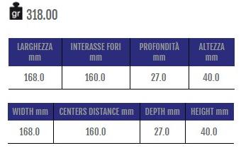 Cosma Встраиваемая ручка для мебели в современном стиле  12868  - Вид №1
