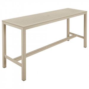 Code: 2AUAH20.04 Алюминиевый обеденный стол Aura High 200 Teak  Aura High Dining
