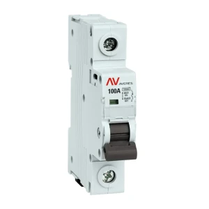 91211770 Выключатель нагрузки Ekf Averes AVN 1P 100 А 2 кА avn-1-100-av STLM-1482185