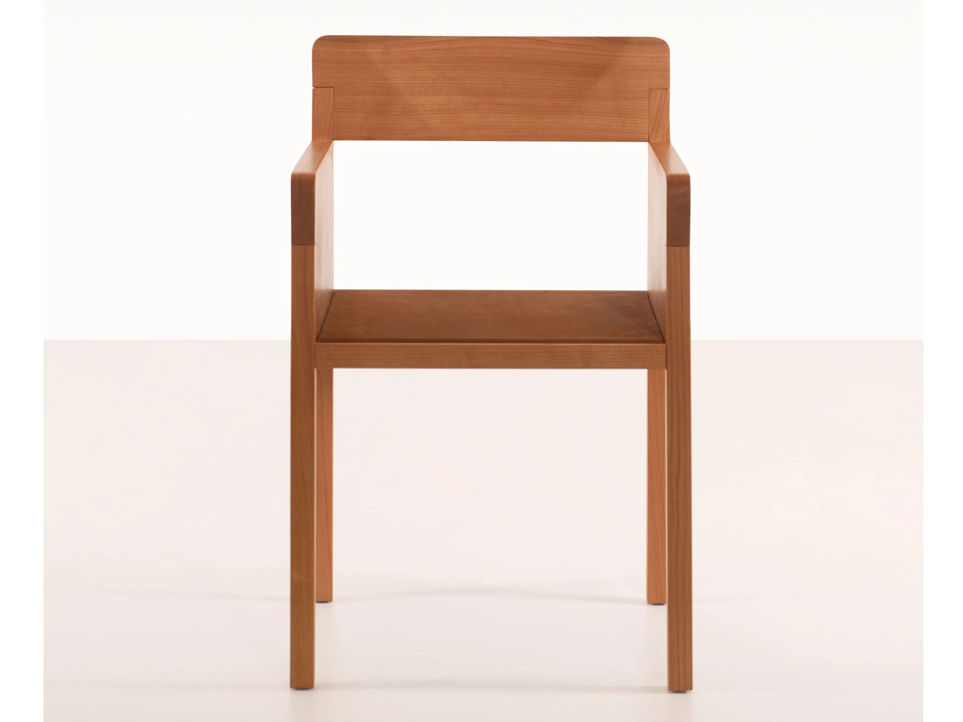 Деревянный стул с подлокотниками Tacchini Klotski ARCH-00080164