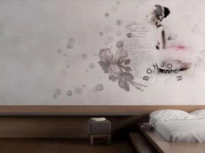 GLAMORA Моющиеся виниловые обои с тиснением Donna