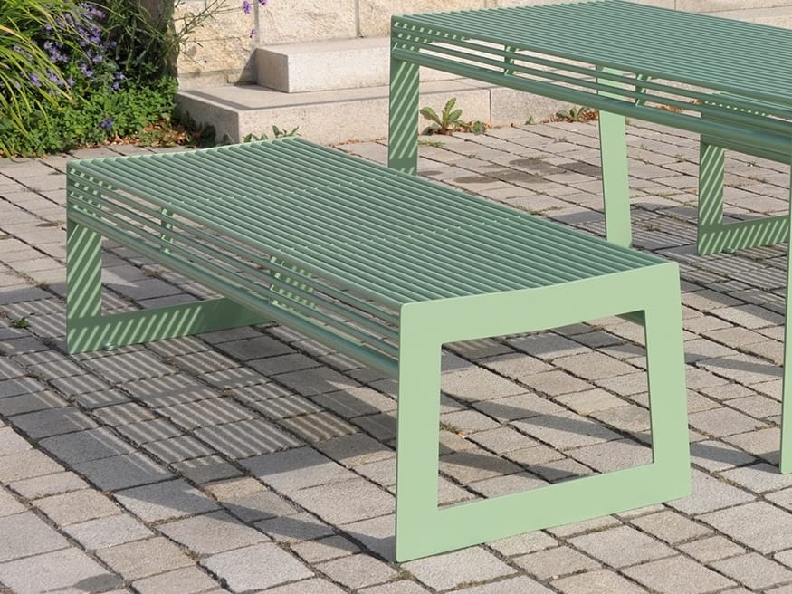 Скамья из нержавеющей стали без спинки BENKERT BANKE Siardo ARCH-00109010 - Вид №1