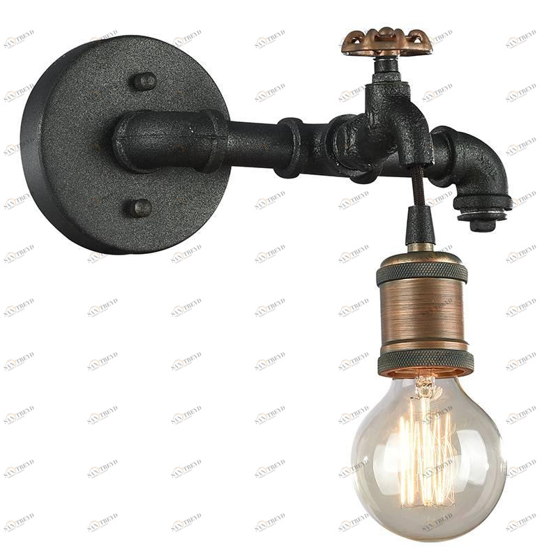 Бра Favourite Faucet 1581-1W FAVOURITE ПОД СТАРИНУ, ФОНАРЬ 078660 Золото;черный 
