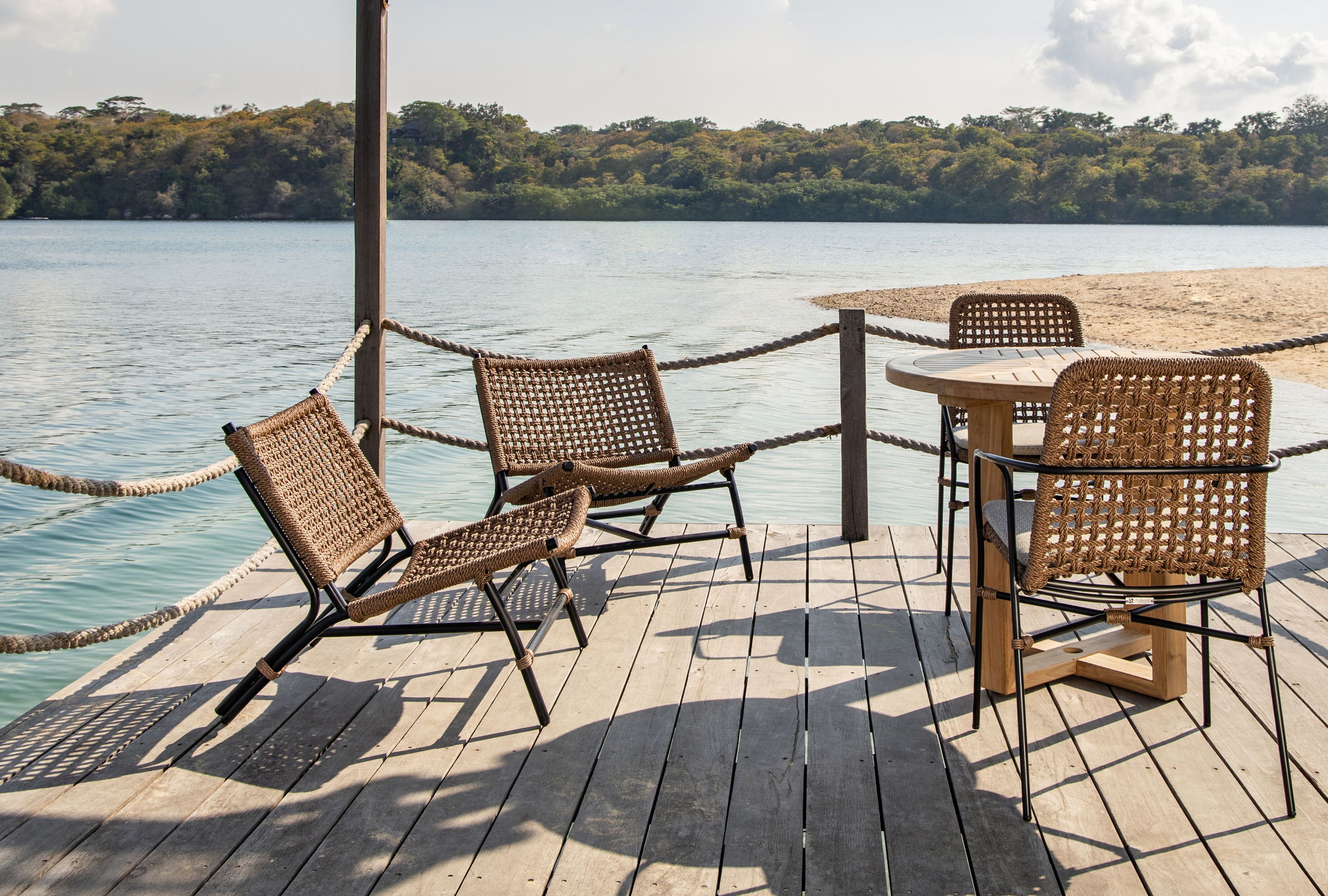 Веревочный садовый стул с подлокотниками cbdesign Grace ARCH-00079082 - Вид №1