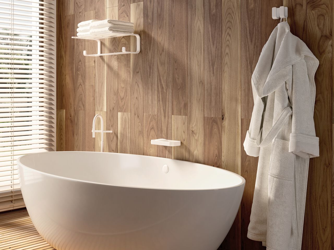 Металлическая полка для ванной комнаты GEDY ARCH-00132902 - Вид №3