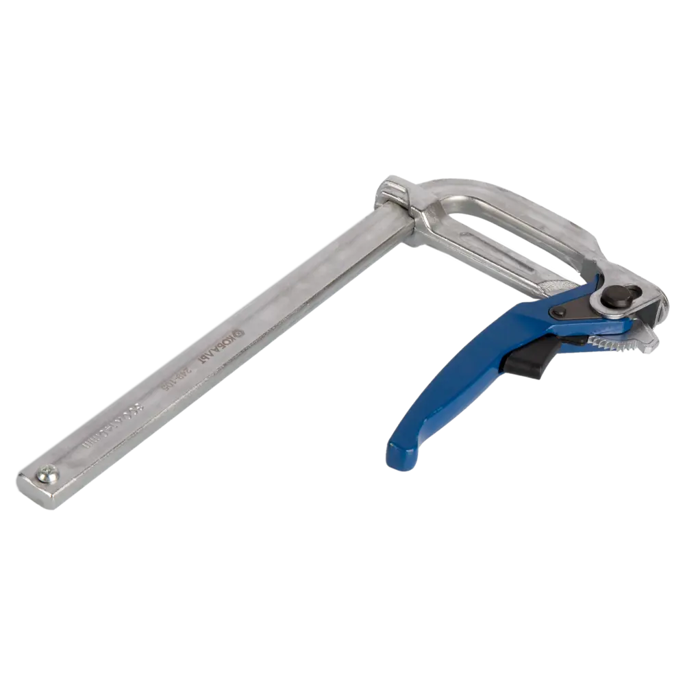 Струбцина F-образная Кобальт 249-105 300 мм - надежная фиксация для точной работы 89374026 STLM-1414888