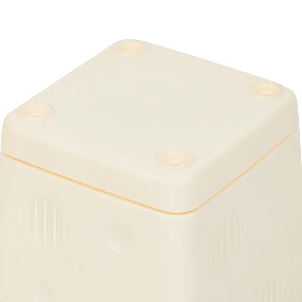Горшок цветочный Engreen Microcosm 10.3x10.3x10.4 см v0.8 л пластик бежевый 85664740 STLM-2189882 INGREEN - Вид №3