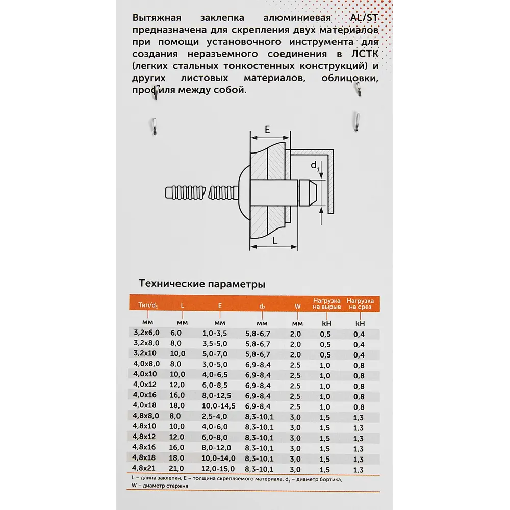 89344423 Заклепка вытяжная Sormat 4x18 мм, 25 шт. STLM-1009215  - Вид №2