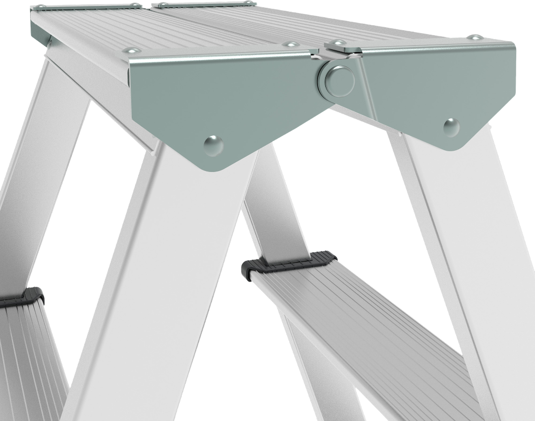 Стремянка двухсекционная Новая Высота NV 1120 9278675 STDN-0086901 - Вид №4