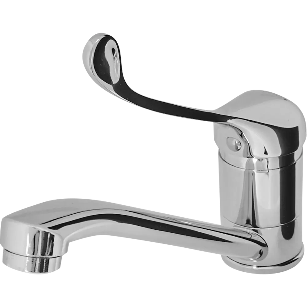 Смеситель для раковины DIVINO SH305 с аэратором и хромированным покрытием 88309537 STLM-0077535