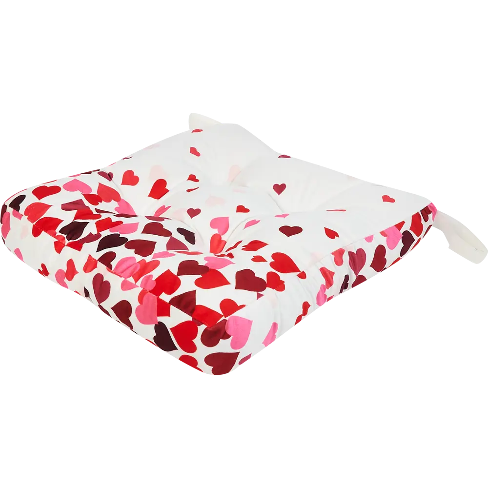 Подушка на стул Lovely 40х40 см цвет белый 86473856 STLM-2068882 SEASONS - Вид №1