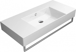 9451111 Подвесная раковина настенная овальная GSI ceramica  белая