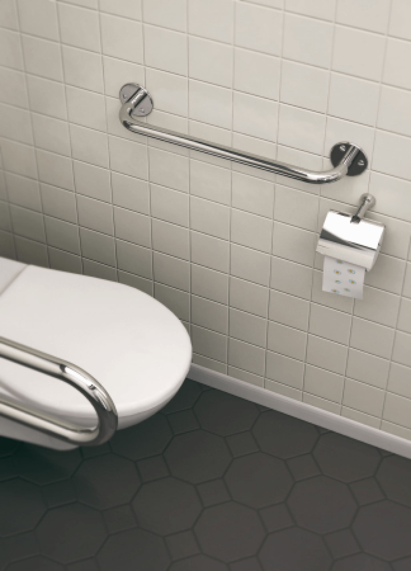 Сантехнические аксессуары WBPPX007 Прямой поручень Terma Ø 25  - Вид №8