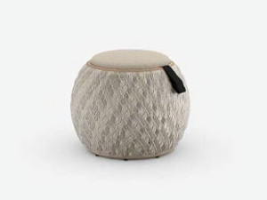 Синтетическое волокно низкий садовый стул