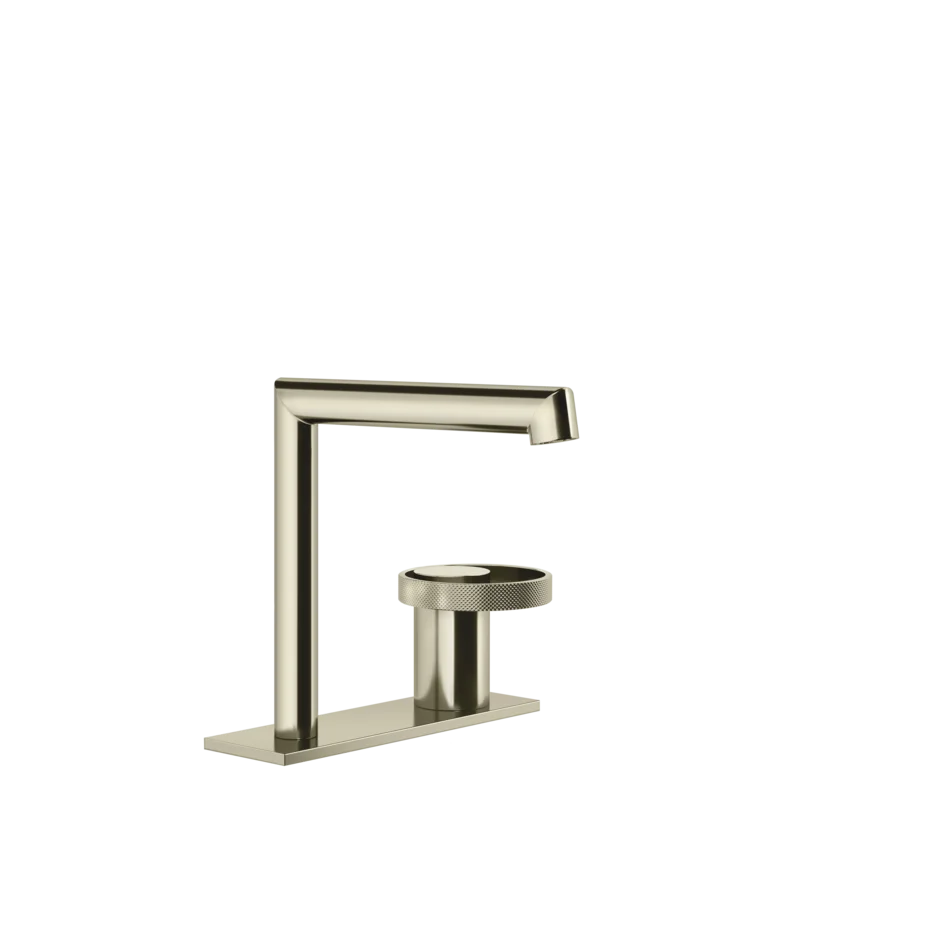 Смеситель для умывальника 63315 720 Gessi Anello НИКЕЛЬ PVD 63315720