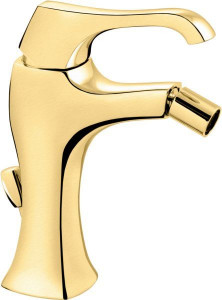 76004OA Смеситель Ares с донным клапаном для Биде, цвет античное золото