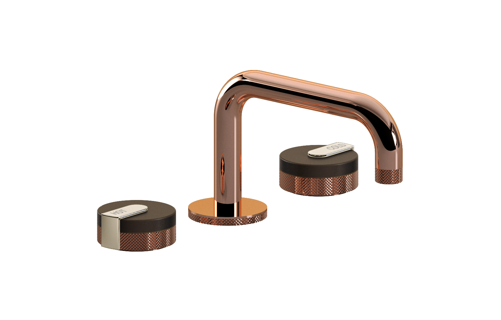 E-11510-R1OB-L1PN-RG Смеситель для умывальника на 3 отвертия GRAFF MOD+