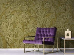 Affreschi & Affreschi Рулонные экологические обои из гипса с цветочными мотивами Season 1 Kw1402