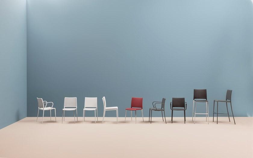 Pedrali Штабелируемый стул из алюминия Mya 700 - Вид №6