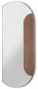 Stylish Club Зеркало из нержавеющей стали с настенной рамой Bridge