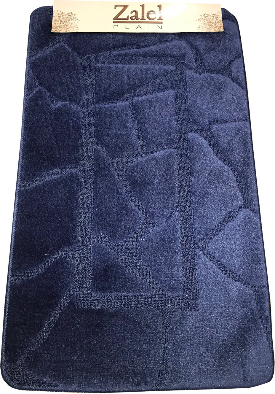 90434627 Коврик для ванной комнаты 60100_dblue 100х60см цвет синий STLM-0224622 ZALEL