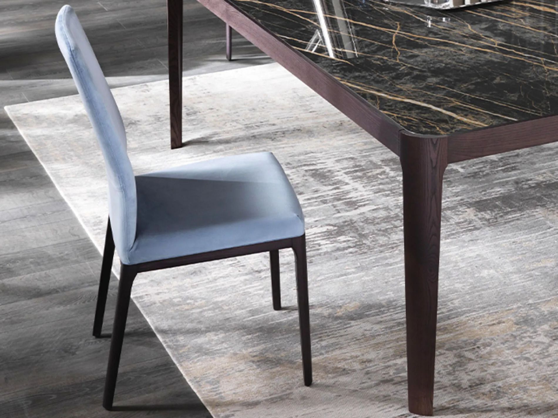 Мягкий стул из ткани RIFLESSI BRIGITTE ARCH-00003308 - Вид №1