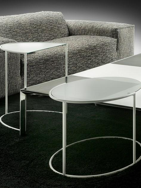 F.lli Orsenigo Журнальный столик из стали и хрусталя sun-id-1379751 - Вид №3