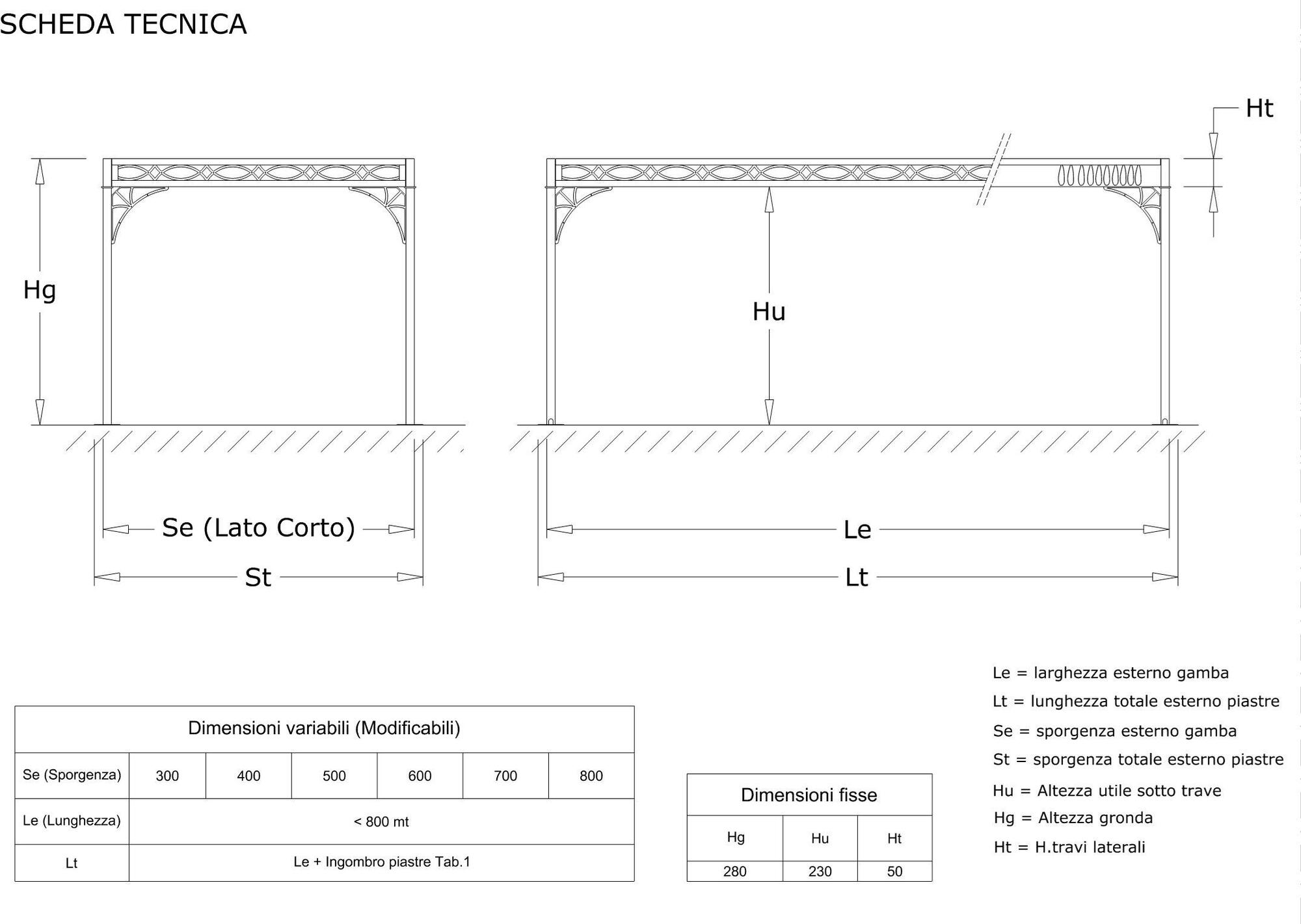 L'Officina by Adami Козырек консольный с фиксированным навесом sun-id-1461005 - Вид №8