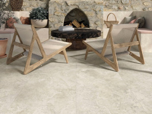 Напольная плитка из керамогранита с эффектом камня