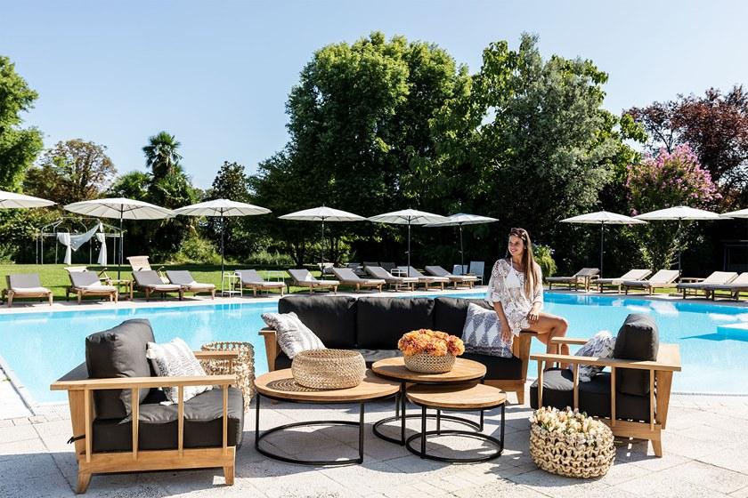 cbdesign 3-местный садовый диван из тика Meet you Tj 377 - Вид №4