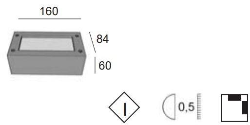 BEL-LIGHTING Настенный светильник для улицы / потолочный светильник для улицы из алюминия  595  - Вид №3