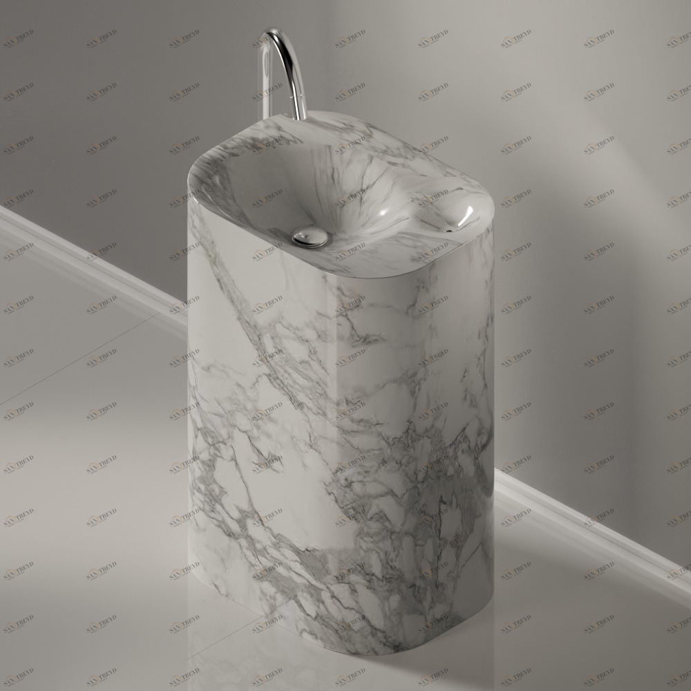 ACER0763FP0MC Напольная раковина стоящая овальная Agape 