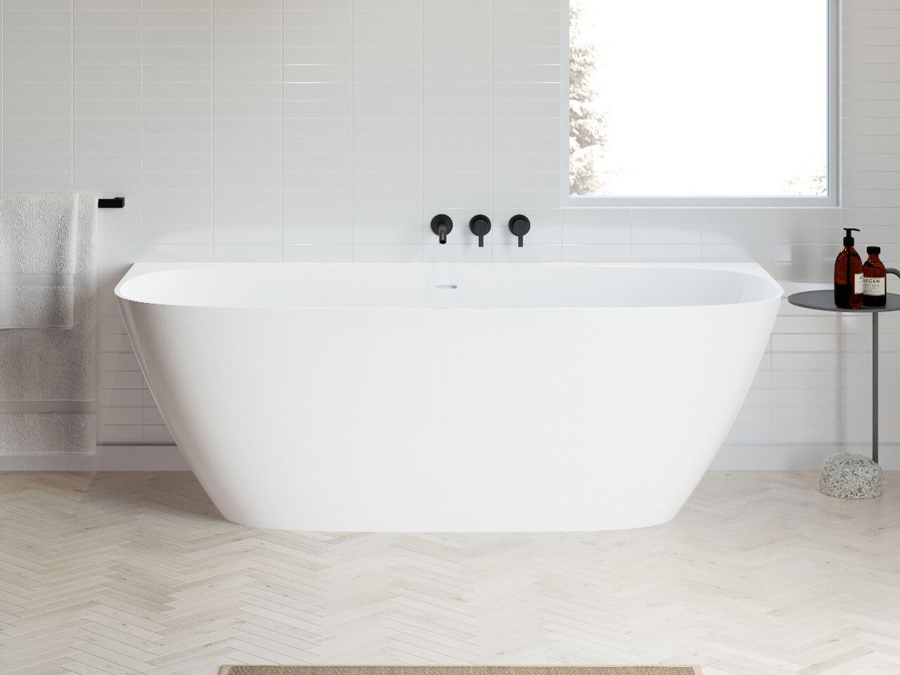 Овальная ванна в Долотеке© Acquabella Acquawhite ARCH-00083276 - Вид №2