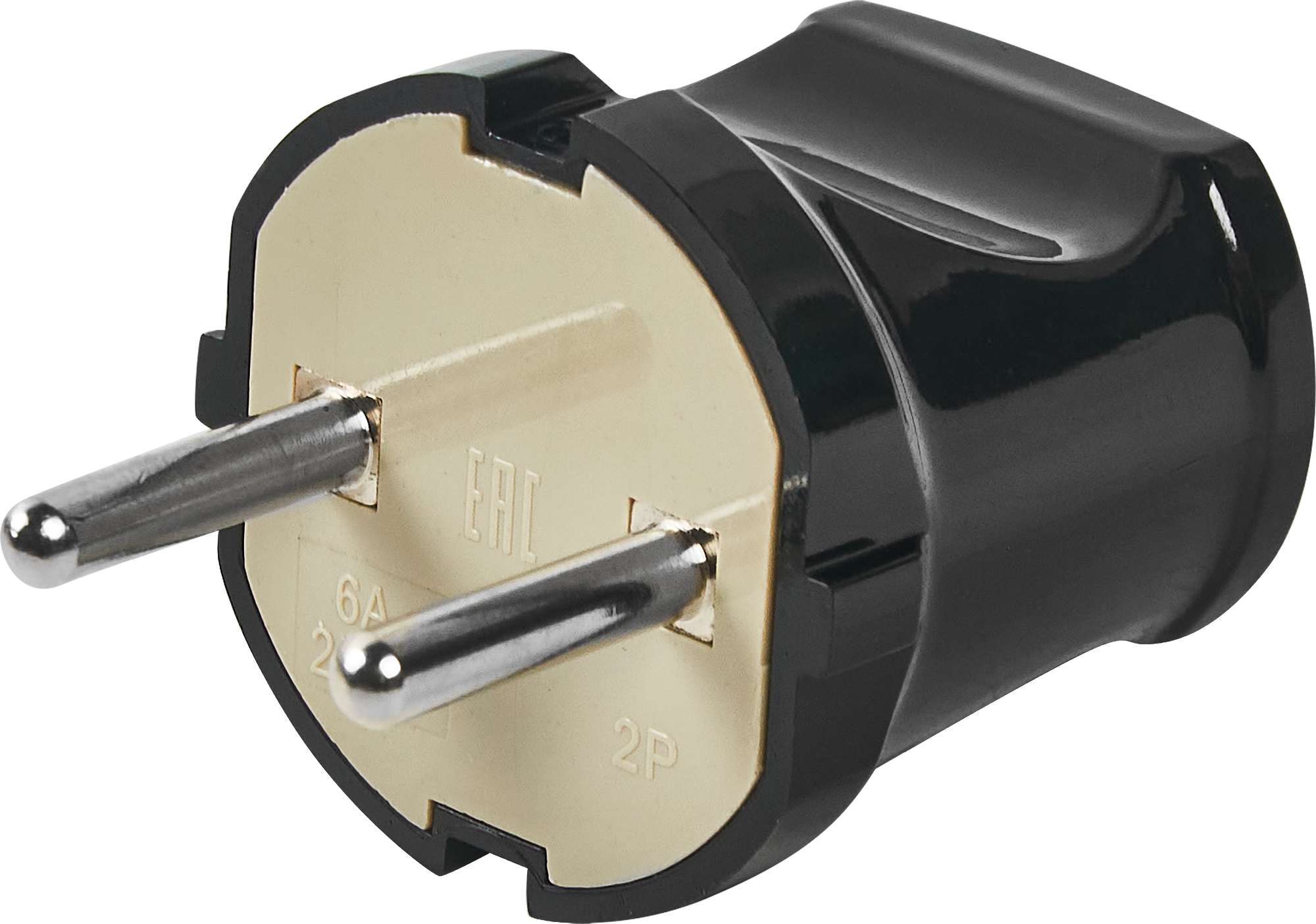 Вилка электрическая Duwi прямая 6А 250В для бытовой техники 87658037 STLM-0074649