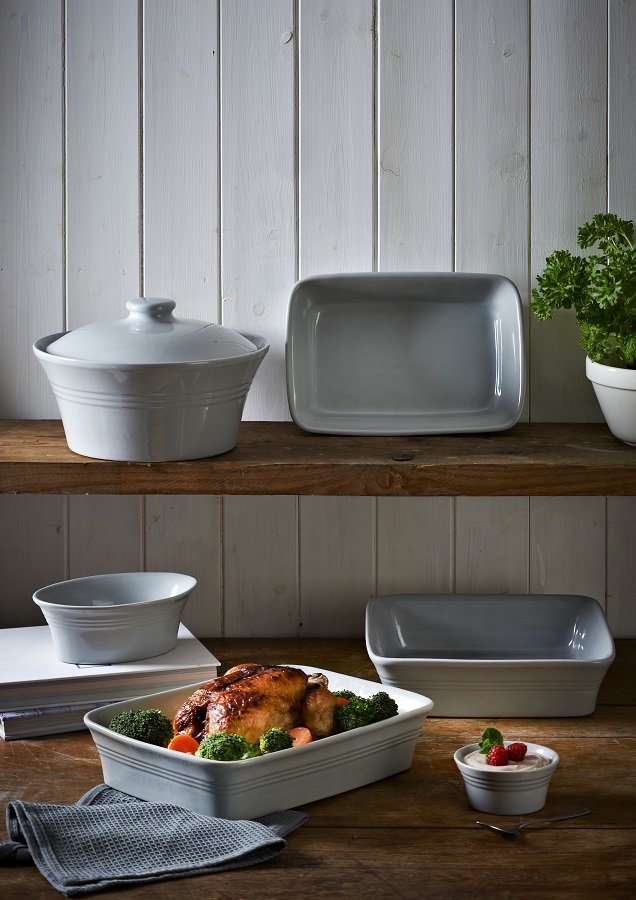 2001.503 Блюдо для запекания classic kitchen, 26х26 см, серое Mason Cash  - Вид №3