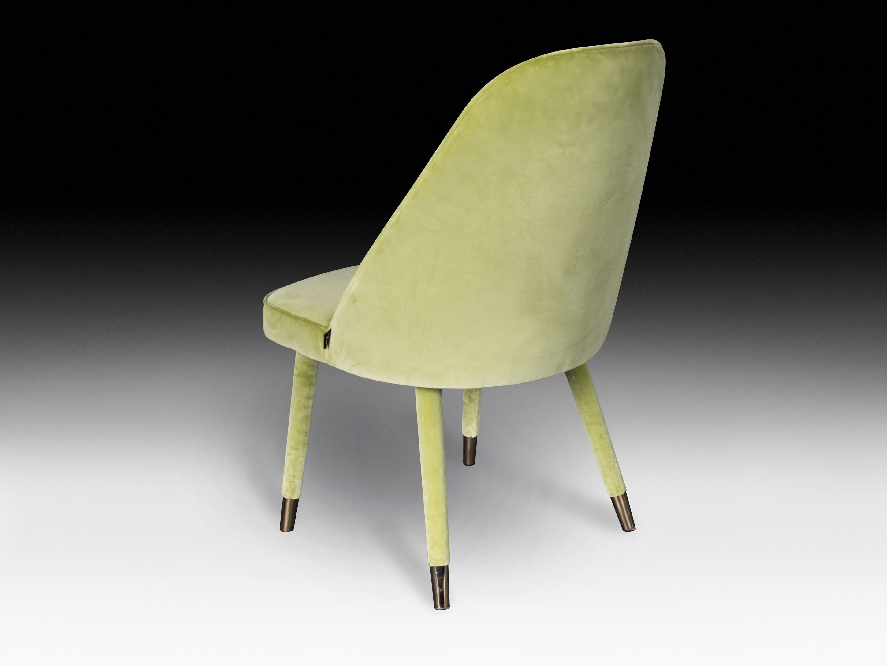 Бархатный мягкий стул Vgnewtrend iSaloni ARCH-00047044