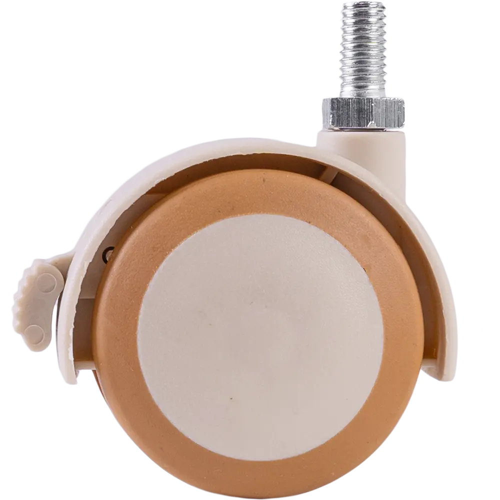 LARVIJ LWT-50BE — поворотное мебельное колесо 50 мм с тормозом 82584868 STLM-0030639 - Вид №1